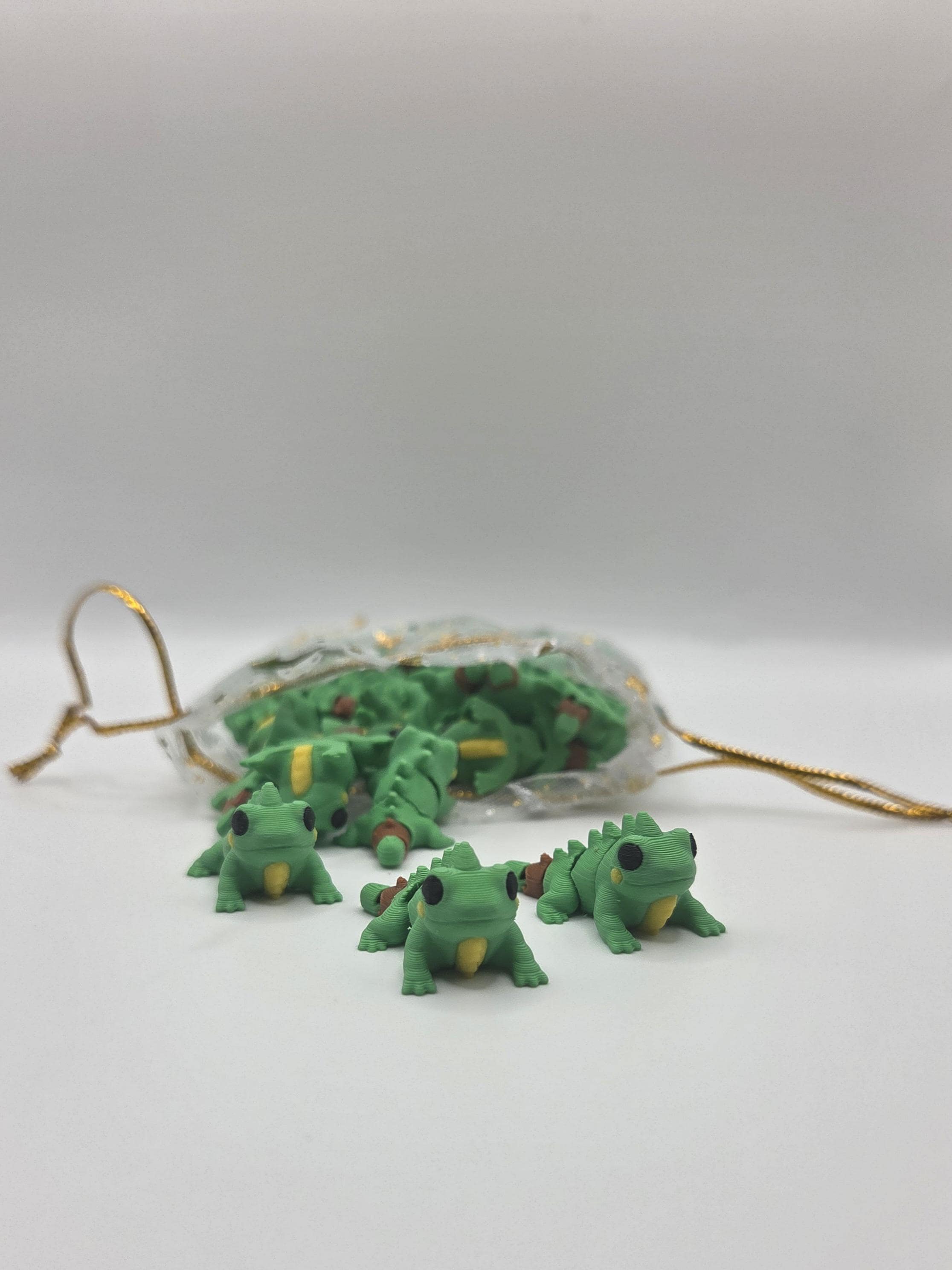 Iguanas 3D printed 1-inch mini
