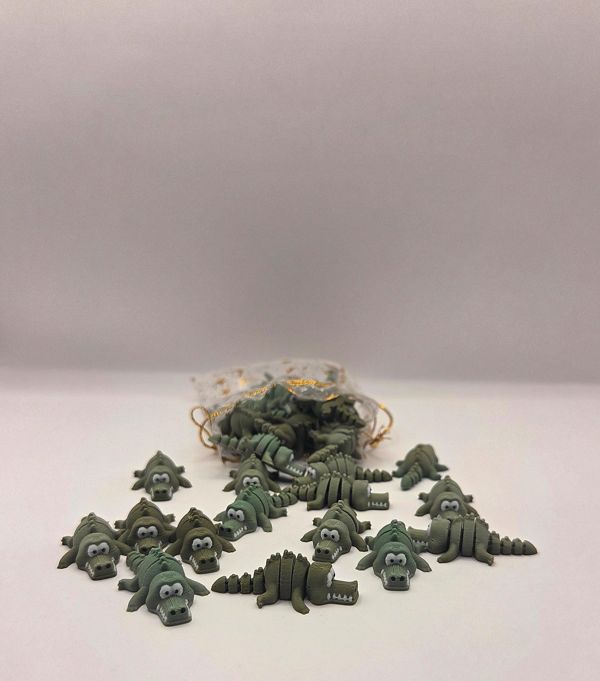 Alligators 1-inch 3D printed mini