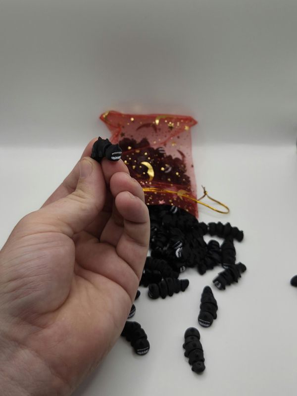 Death Worms 1-inch 3D printed mini