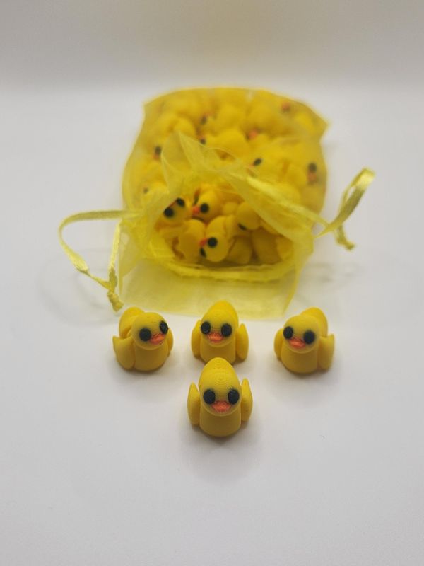 Ducks 1-inch 3D printed mini