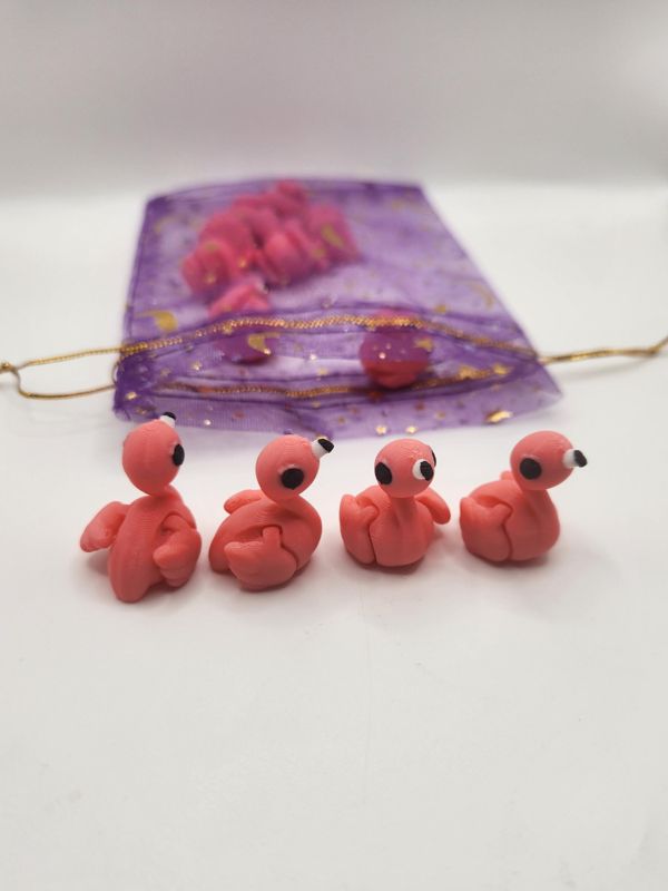 Flamingo 1-inch 3D printed mini