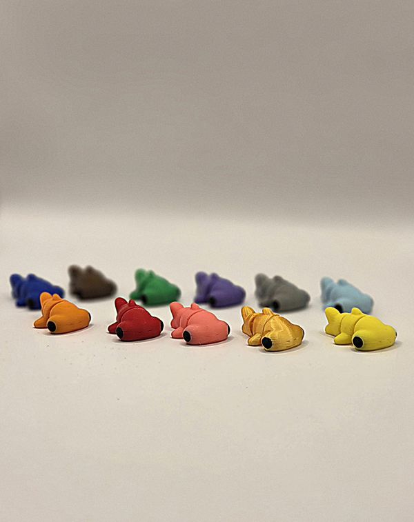 Hammerhead Shark 1-inch 3D printed mini