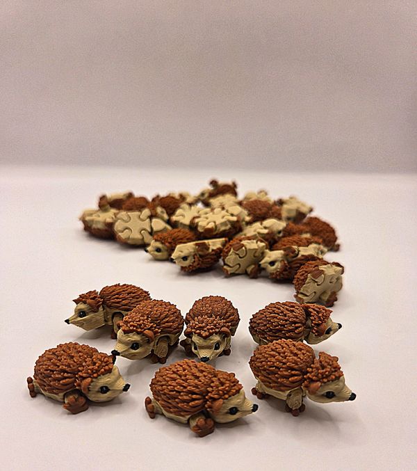 Hedgehog 1-inch 3D printed mini