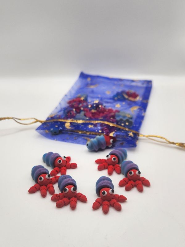 Hermit Crabs 1-inch 3D printed mini
