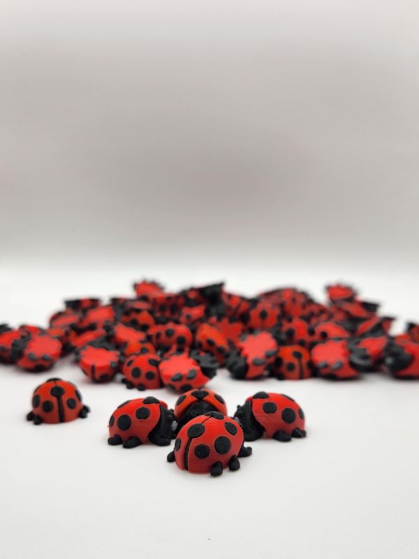 Ladybugs 1-inch 3D printed mini