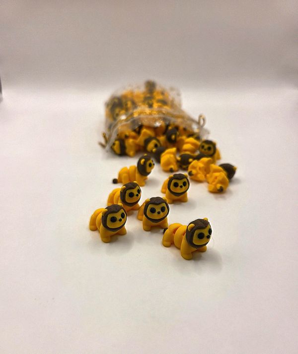 Lions 1-inch 3D printed mini