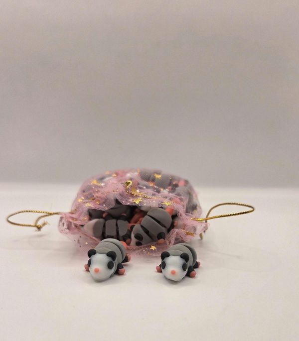 Opossum 1-inch 3D printed mini