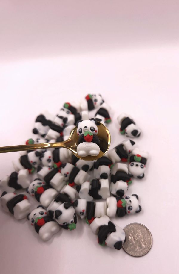 Panda Bear 1-inch 3D printed mini