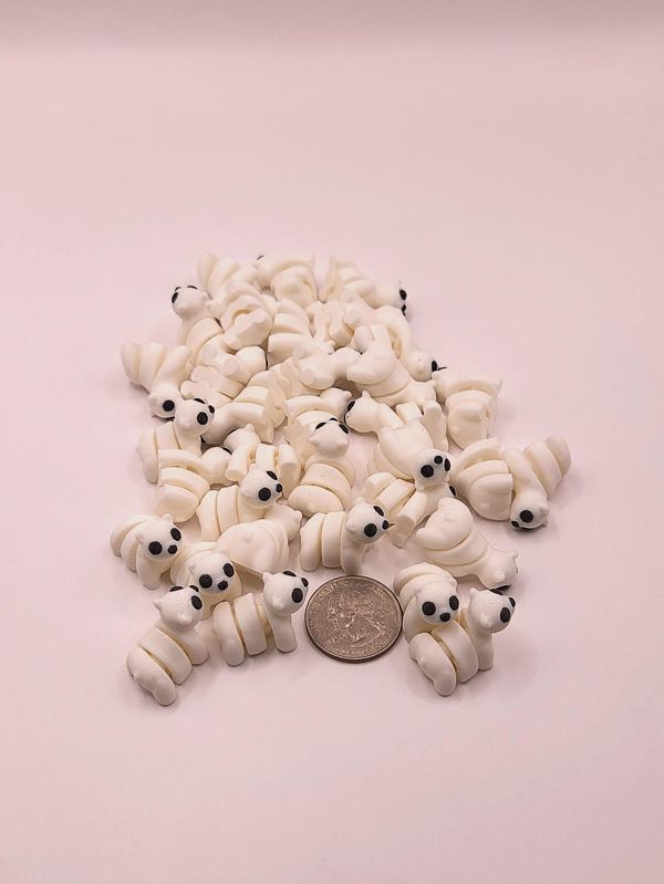 Polar Bears 1-inch 3D printed mini