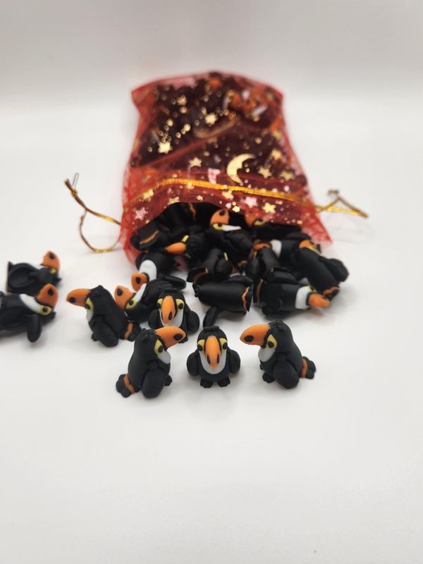 Toucans 1-inch 3D printed mini