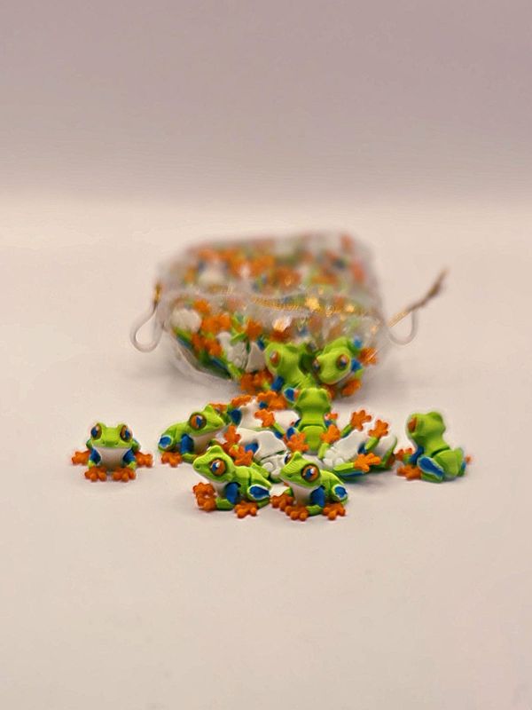 Tree Frogs 1-inch 3D printed mini