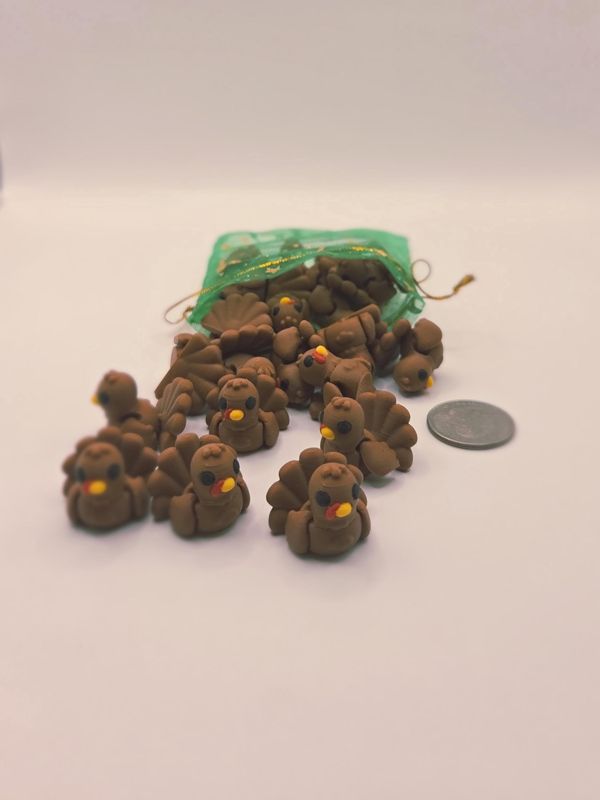 Turkey 1-inch 3D printed mini
